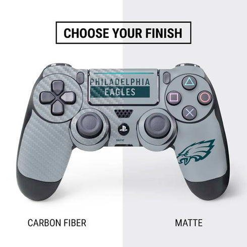 NFL Philadelphia Eagles Silver Performance Series PS4 Slim Bundle Skin